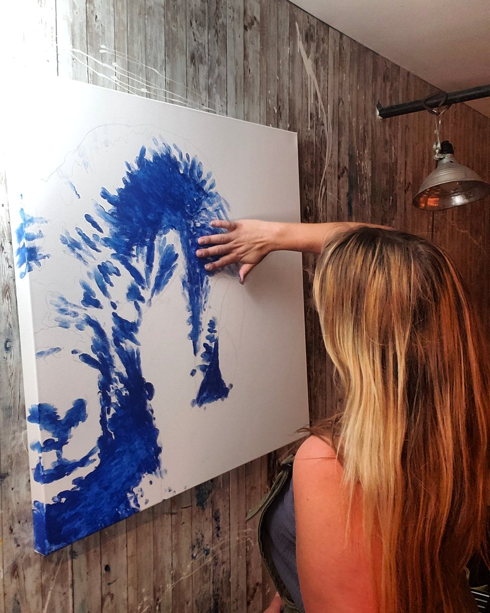 MntTidings's tweet image. New Ram painting finished up.  Such fun painting w my hands!
#spokane #spokanearts #pnwartist