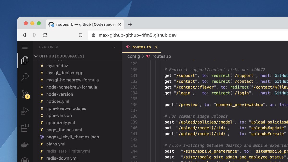 natfriedman's tweet image. We're looking for a startup that wants to try switching entirely to Codespaces (off local development).

Benefits are faster setup, better performance, standardized environments, and better security.

Ideally 10+ developers, already using GitHub and VS Code.

DM me if interested!
