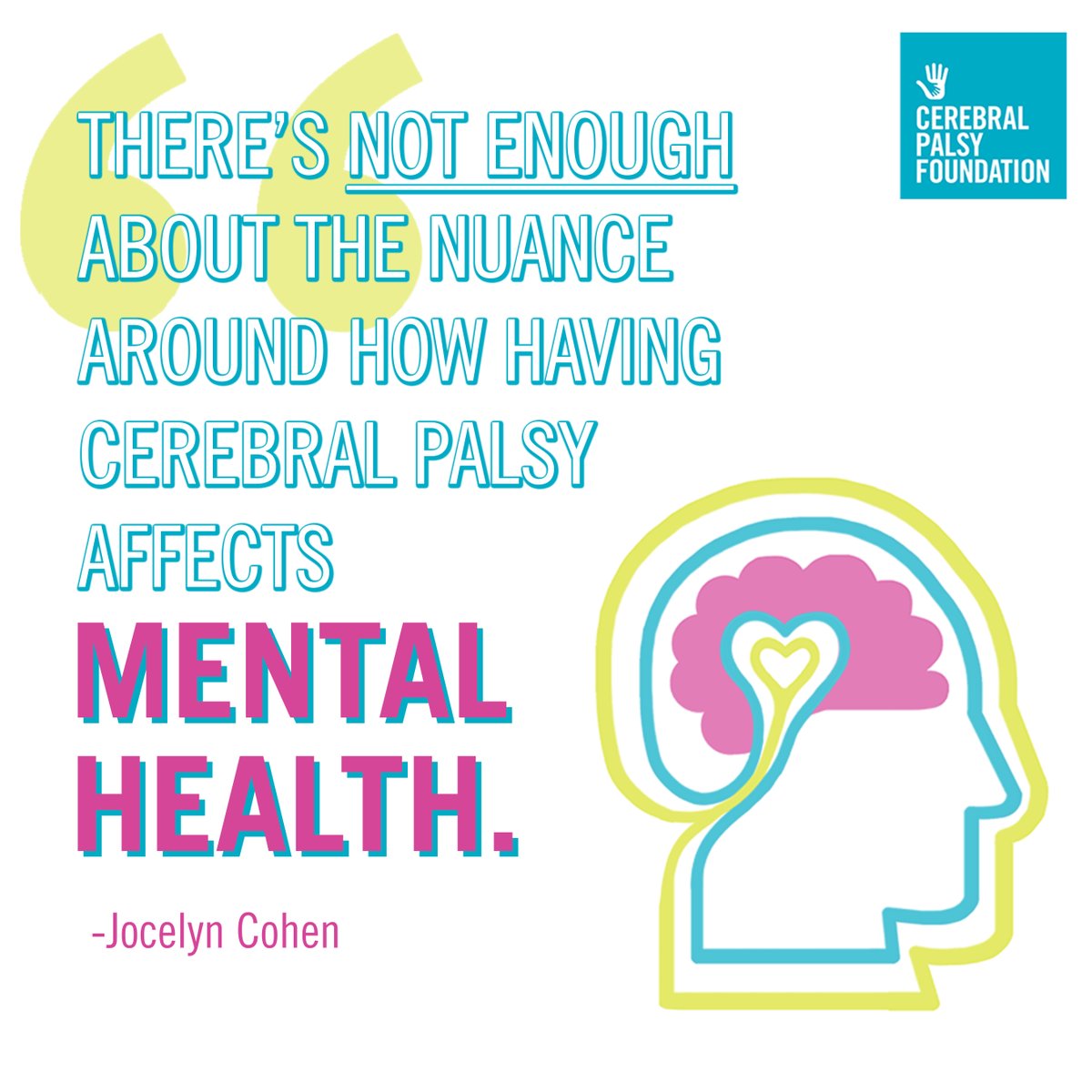 yourcpf's tweet image. Adults with disabilities experience frequent mental health problems almost five times more often than adults without disabilities. 

Check out @beingsarahkim&apos;s latest piece on cerebral palsy + mental health for #CPResource: 
bit.ly/MentalHealthan…