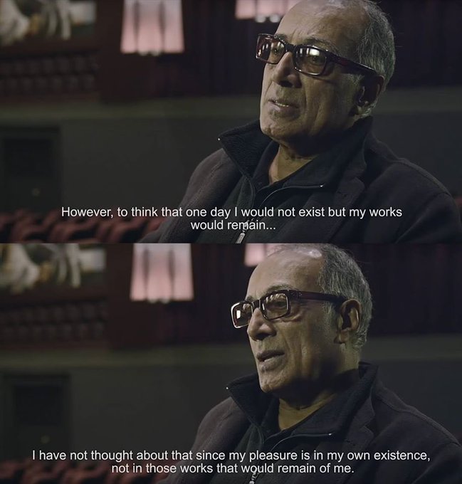 Happy birthday to the Iranian master Abbas Kiarostami 