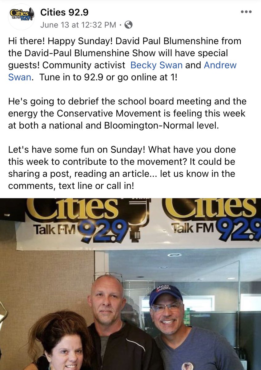 cities929's tweet photo. 2 of our favorite radio hosts are David Paul Blumenshine on the David-Paul Blumenshine show and Steve Suess. But only one had the courage to take a bus full of people to the Insurrection!

What LIES do you want DPB to expose in his new you can’t handle the “TRUTH” format? https://t.co/EfduXWnRPi