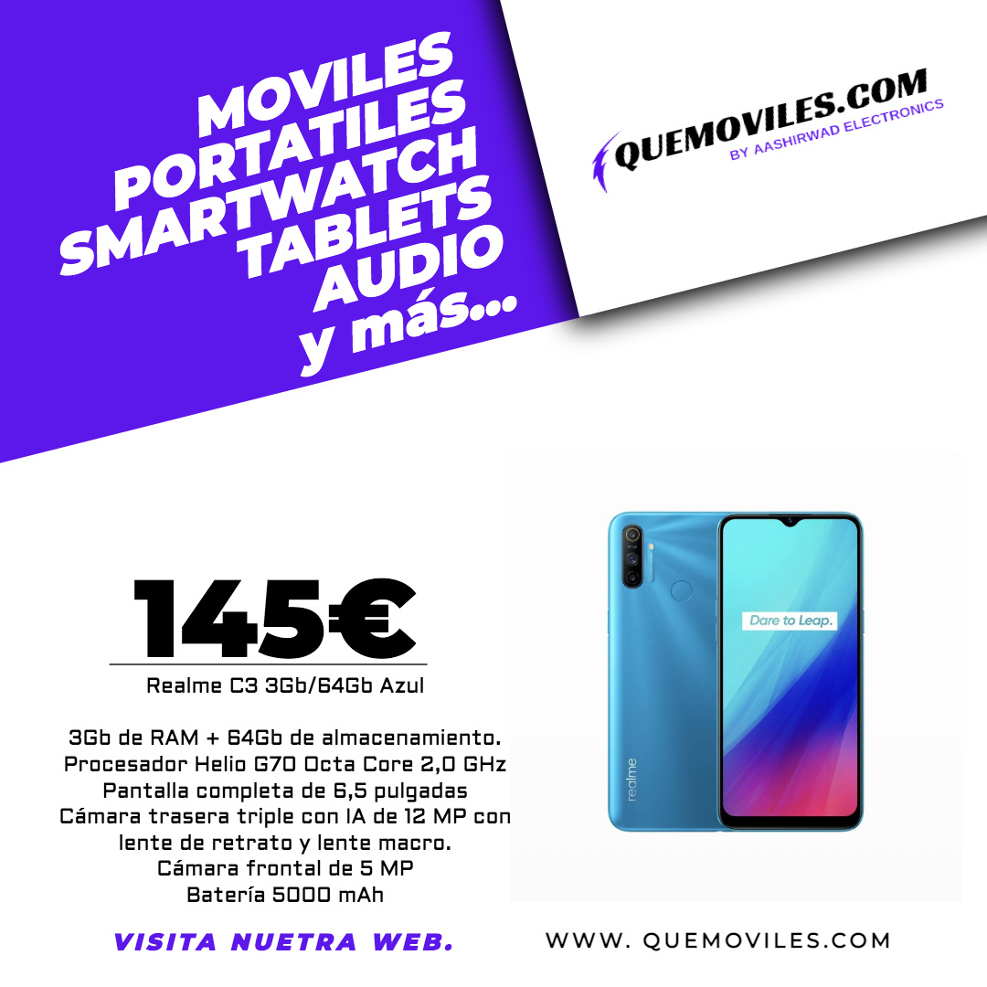 quemoviles_com's tweet photo. https://t.co/dIAnTbWA5F by Aashirwad Electronics
.
Realme es una de las marcas de moviles Low Cost con gran fiabilidad. Visita nuestra tienda online y verás sus prestaciones!!!
.
💻 https://t.co/bxzUDnGRrg
📩 info@quemoviles.com
🏢 Calle Luis Morote, Nº40, Las Palmas de G.C. https://t.co/NqpdfD7Gwl