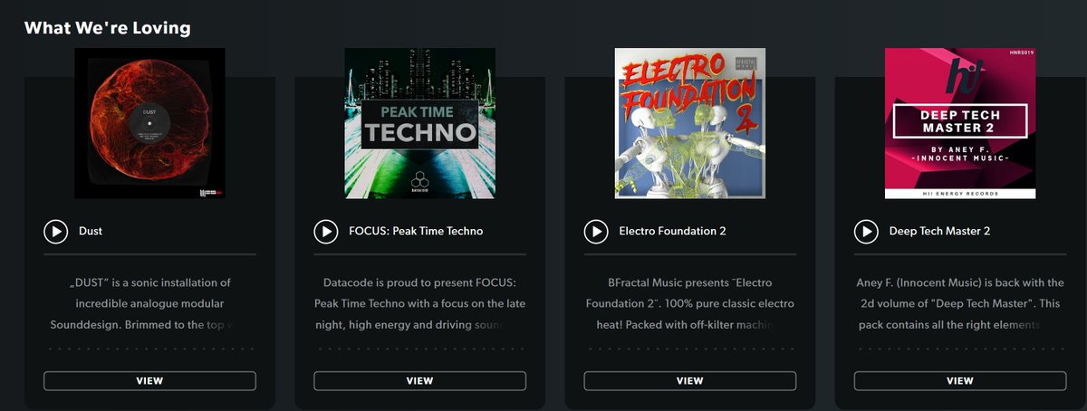 datacoderecords's tweet image. Big thanks to our friends at Sounds.com and @NI_News for Featuring our latest sample packs from Datacode &amp;amp; Code Sounds! Find a massive selection of quality loops and samples from top labels on !
sounds.com/samples/creato…