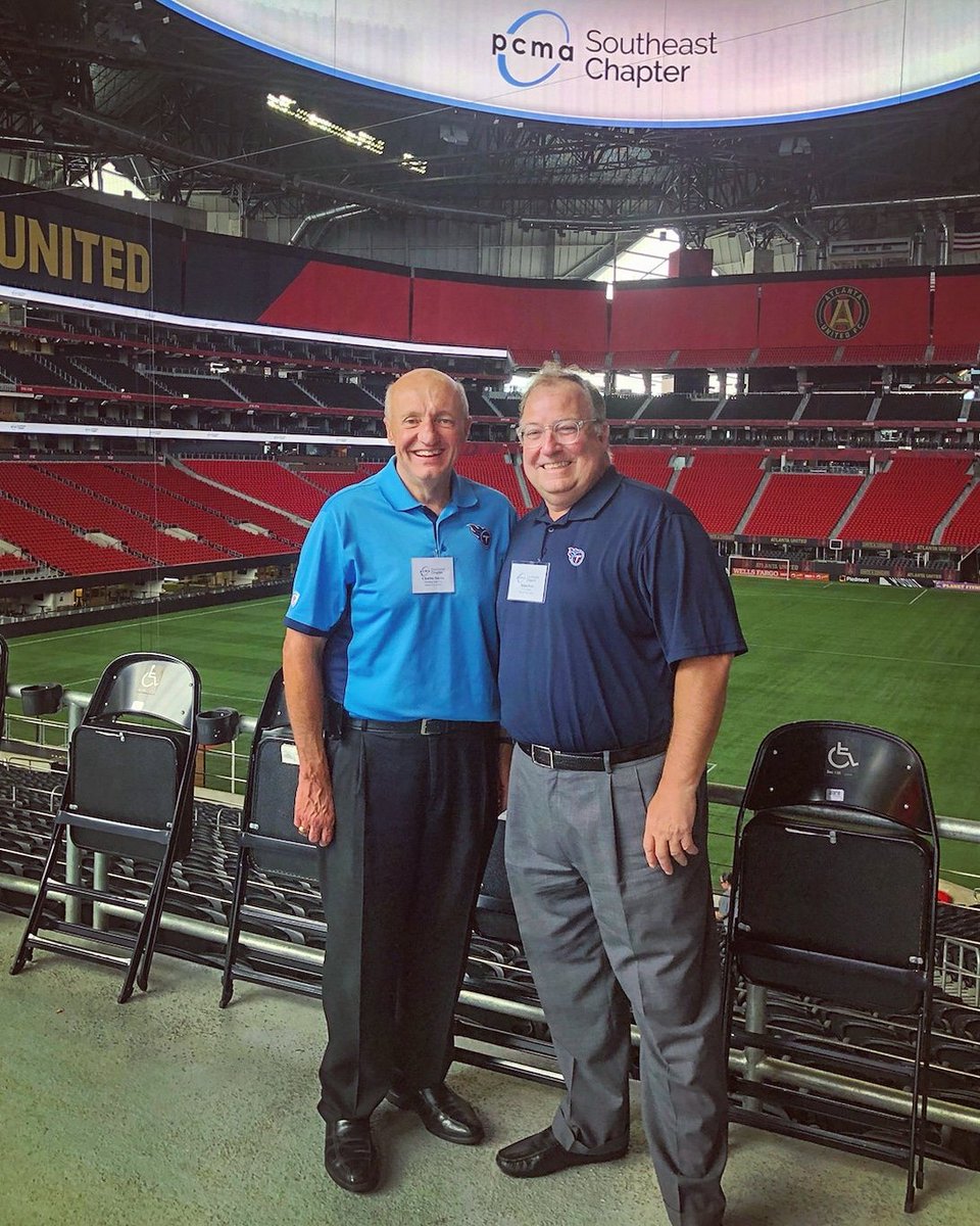 musiccitycenter's tweet image. Charles Starks (MCC President &amp;amp; CEO) and Brian Ivey (MCC VP Sales &amp;amp; Marketing) having a great time in Atlanta for the @SE_PCMA Event!
#pcma #pcmase #atlanta
#visitnashville #visitmusiccity
#inpersonevents
