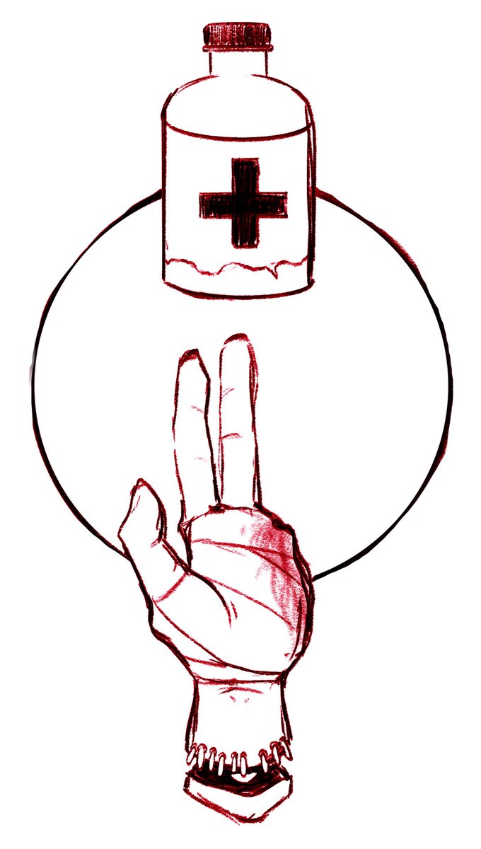 Blasphemous_vcr's tweet image. Ethan tattoo idea I had