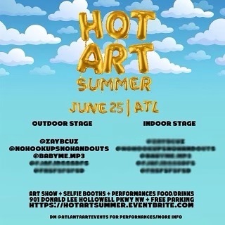 DUE TO THE WEATHER A FEW OF OUR SATURDAY PERFORMANCES GOT CUT SHORT IF YOU WOUKD LIKE AN OPPORTUNITY TO SHOWCASE YOUR TALENT THIS FRIDAY OR AT OUR WEEKLY WEDNESDAY SHOWS DM ME ASAP #hotartsummer #indoorshow #outdoorshow #curator #artist #vendorswanted #showcase #hiphop #r&b …