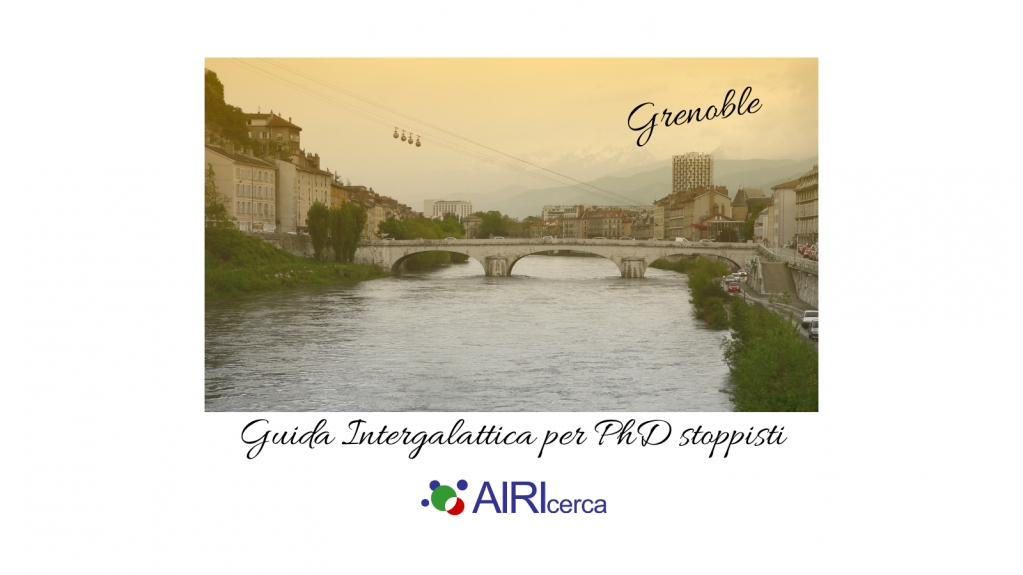 Oggi la Guida Intergalattica per PhD Stoppistici trasporta a Grenoble.

E tu hai mai vissuto a Grenoble? Raccontact la tua esperienza.

Per la guida completa visita airicerca.org/guida-intergal…
#phdlife #livingabroad #phd