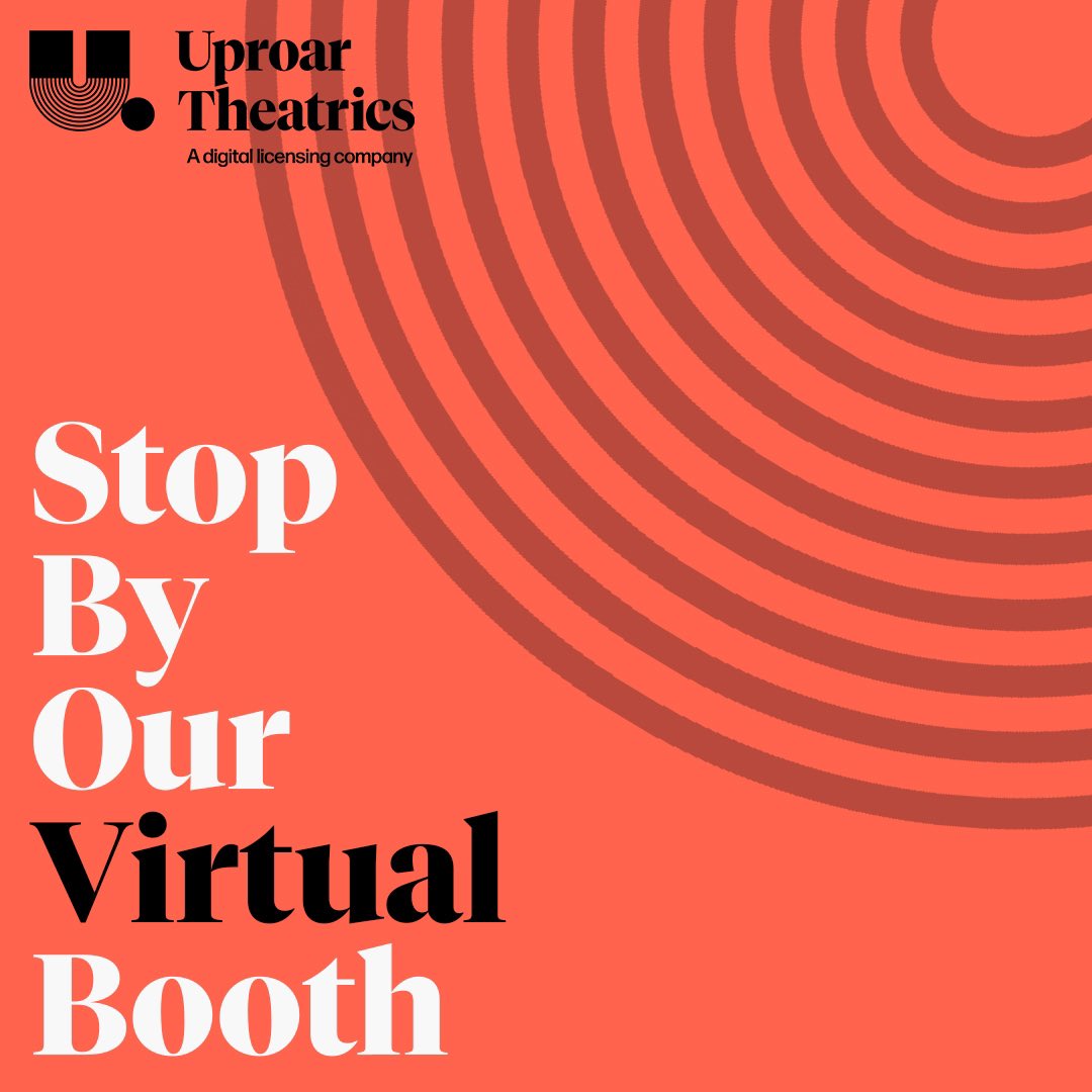 UproarTheatrics's tweet photo. @thespians1 . . . #New, #Fresh, &amp; #Exciting! Stop by our booth at this years virtual festival and learn how you can read new scripts for free . . . TODAY! #ITF #ThesFest #UproarTheatrics https://t.co/jlCyULzrvq