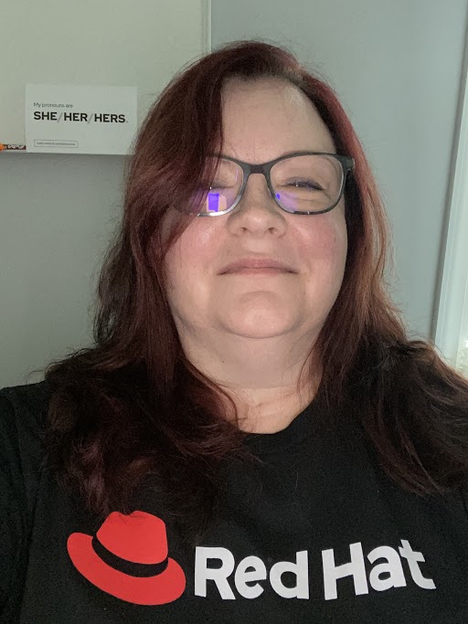 Curious about which Red Hatters are attending #PrideSummit? Swing by the #RedHat booth and say "hi!"! #LifeAtRedHat