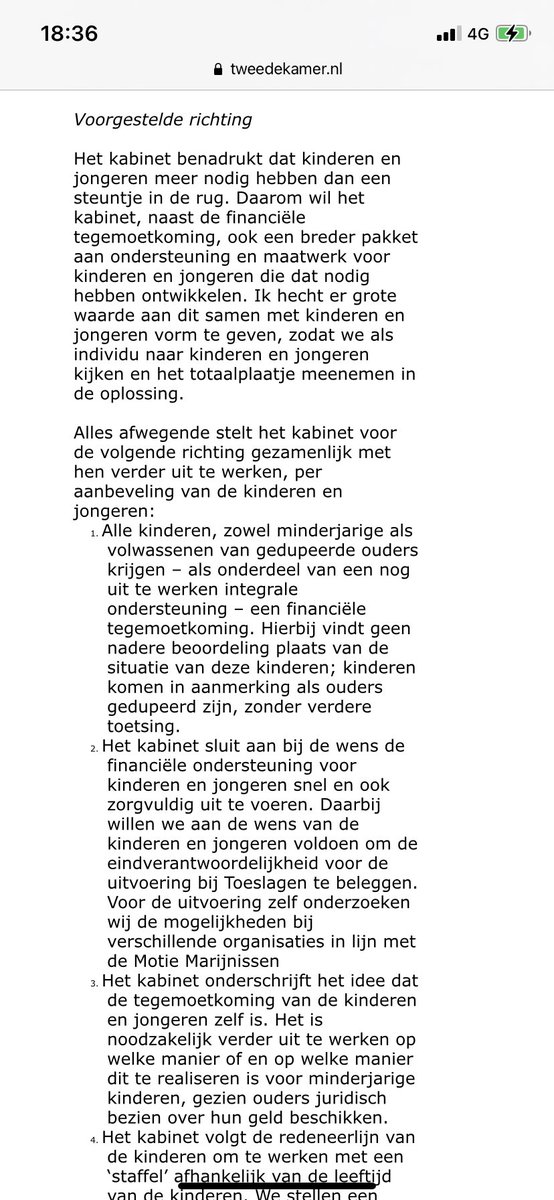 pieterkleinntr's tweet image. 70.000 kinderen uit de #toeslagenaffaire krijgen een financiële tegemoetkoming, meldt staatssecretaris Van Huffelen zojuist in een brief aan de Tweede Kamer.

tweedekamer.nl/kamerstukken/b…