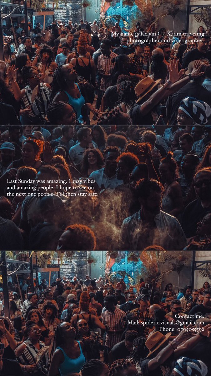spiderxvisuals's tweet photo. Hello guys. Am looking to work with travel and tour brands to help then create superb content. This are some of my works from last Sunday at Nairobi, Alchemist. https://t.co/BP88PKLOHf