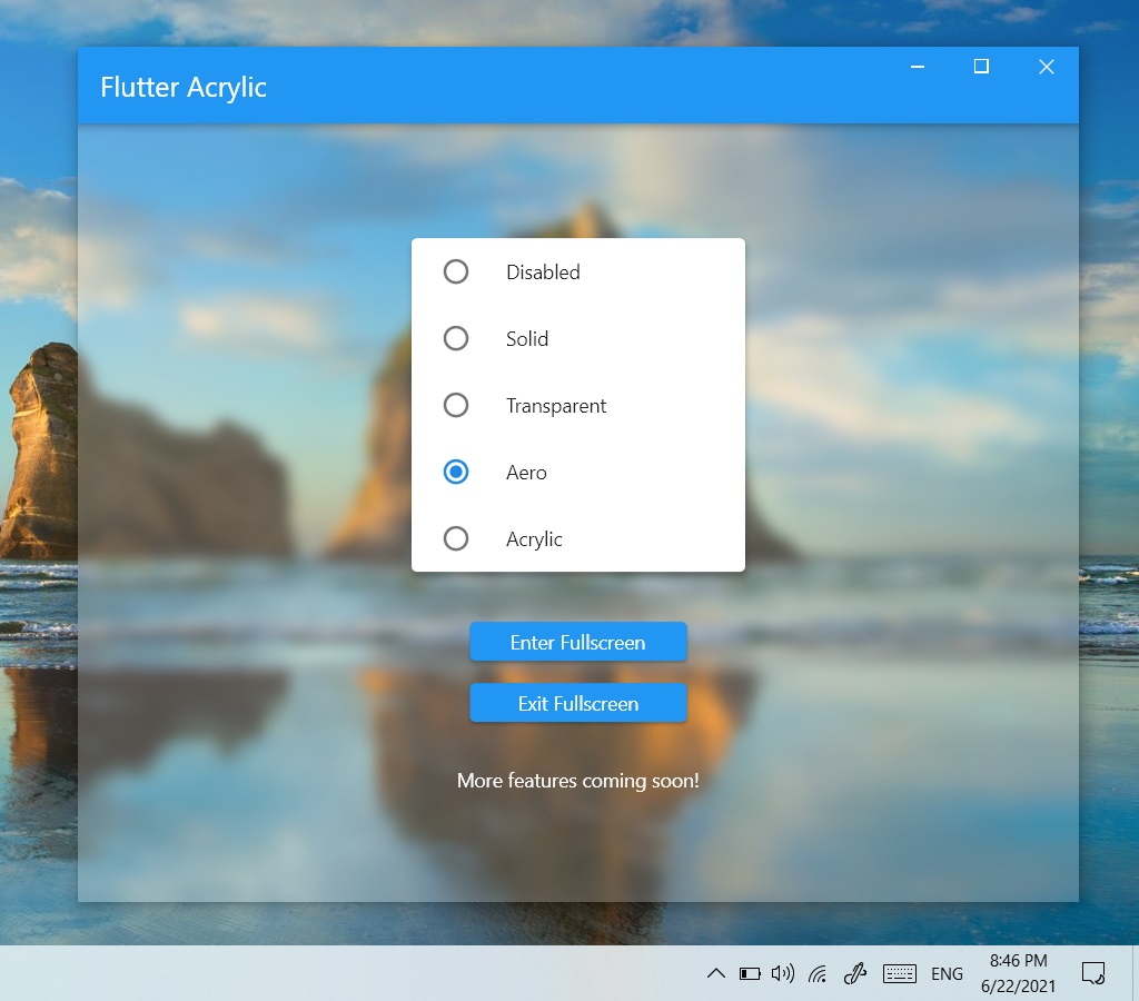 alexmercerind's tweet image. Acrylic blur on #Flutter for @Windows. ✨✨✨
Use in your Flutter app!
github.com/alexmercerind/…
#flutterdev