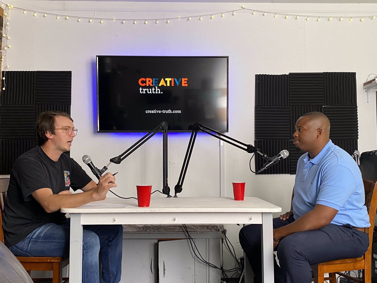 HabitatSavannah's tweet image. Habitat Savannah CEO, Zerik Samples joins Tyler Edic on the Creative truth podcast. Airing today on @creativetruthpod 

#creativetruth #habitatsavannah #podcast #connections #community #savannahga