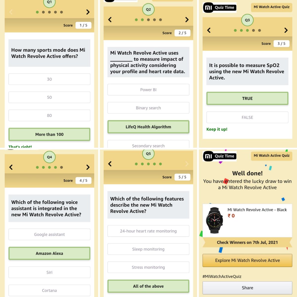 MDRites's tweet image. Got them all right @amazonIN #WatchfulLiving #MiWatchRevolveActive #AmazonSpecials