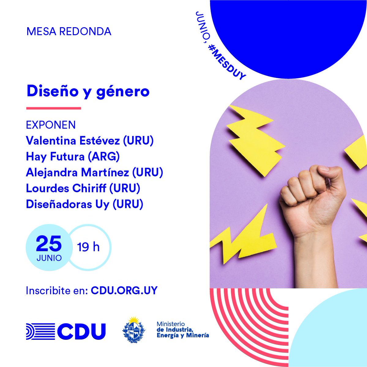 hayfutura1's tweet photo. 📢 El próximo 25 de junio a las 19 hs. vamos a estar compartiendo una hermosa mesa redonda sobre ‘Diseño y género’ con colegas de Uruguay.
📍 Inscripción gratuita 👇
https://t.co/gUhQqvJUHD
¡No se la pierdan!
#diseño
#hayfutura
#MesDUy
@cdu_uruguay https://t.co/CewytmMS5y