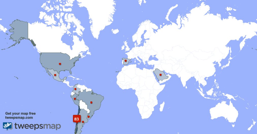 rigpemo's tweet image. Mis seguidores viven en Chile(86%),Estados Unidos(3%),Perú(3%) y más tweepsmap.com/!rigpemo
