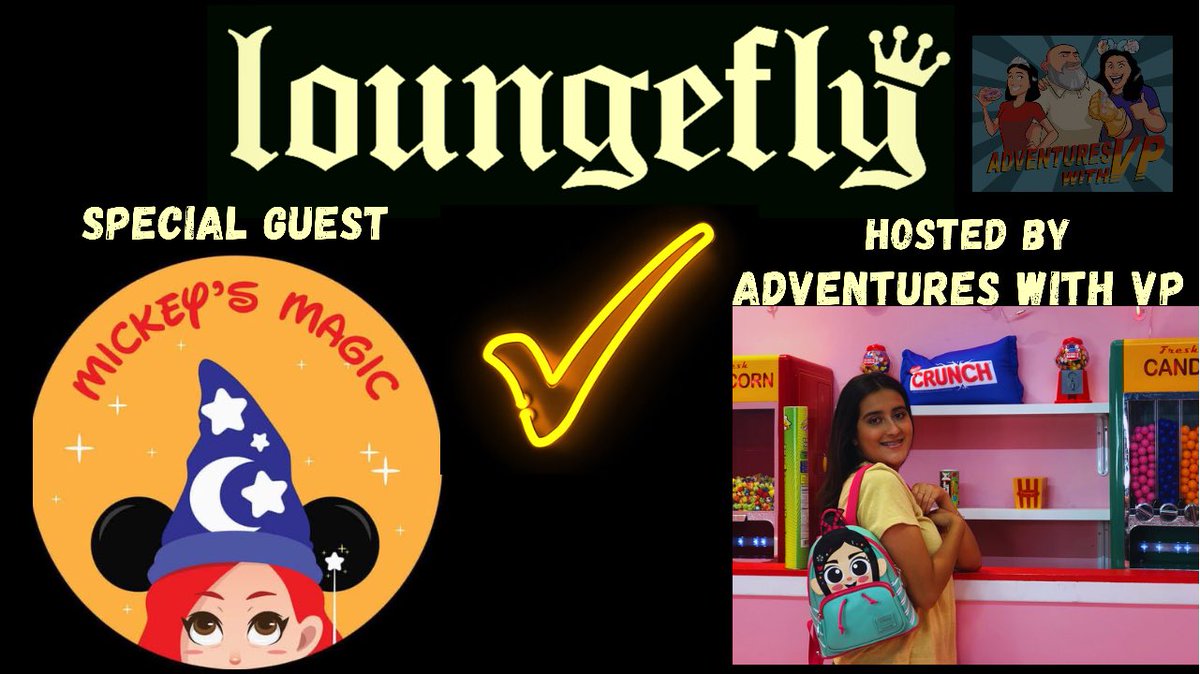 ADVENTURESWVP's tweet image. Loungefly check this Friday at 9pm est youtu.be/pxeak1t2gTA via @YouTube  with @MickeysMagic28 hosted by Mileen! #LiveStreaming #youtube #disneyparksbags #loungefly #myloungeflycollection #disneycollections #contentcreators #loungeflycheck #disneybags #DisneyWorld