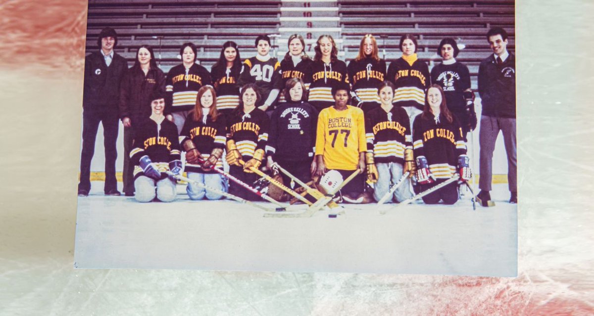 BC_WHockey's tweet image. Our program wouldn't exist without Reenie Baker '78 and a courageous group of Eagles...learn about the origins of Boston College women's hockey with this oral history!

📖➡️ on.bc.edu/PowerPlay

#ForBoston🦅