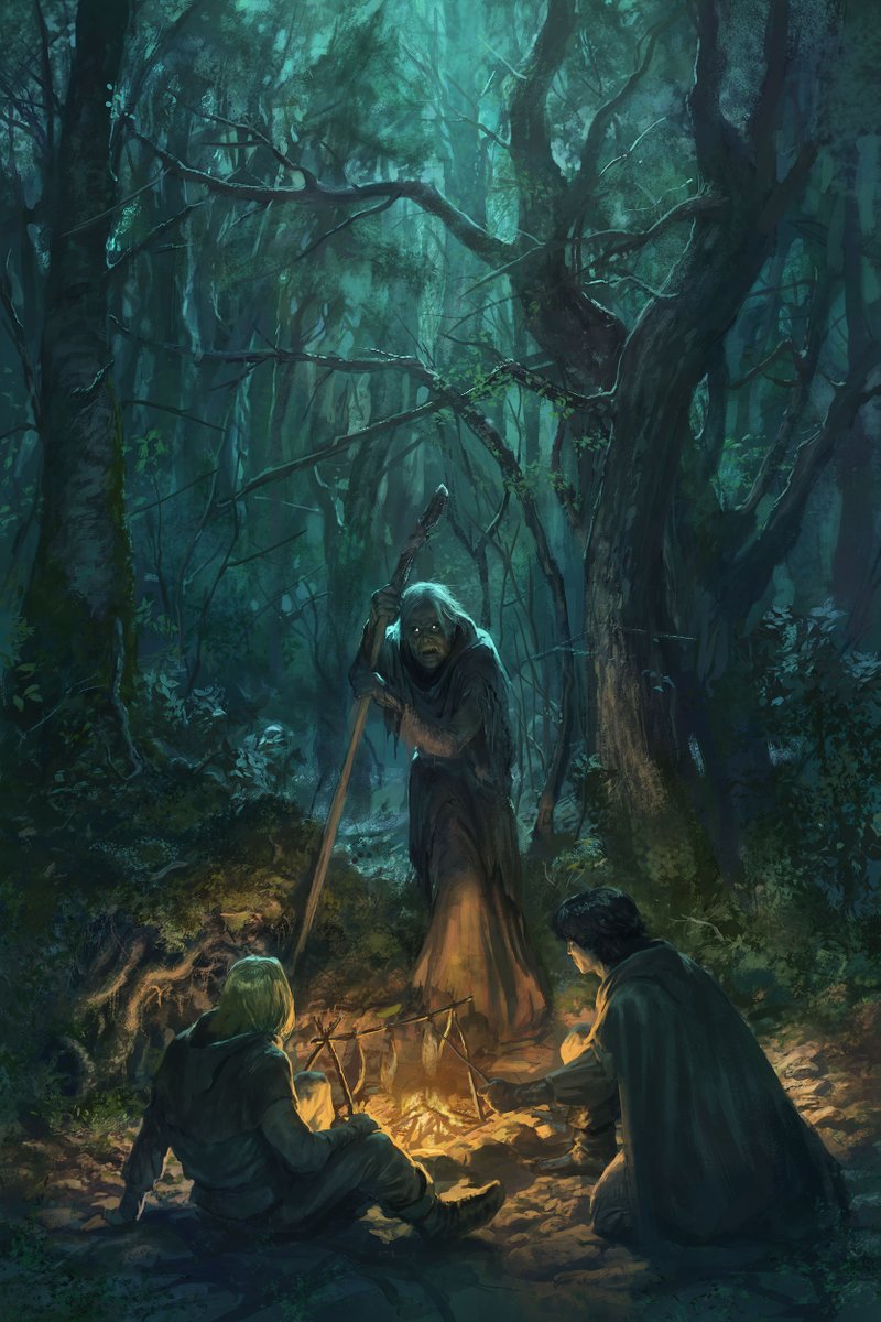 kemar74's tweet image. Here are some of my most recent pictures done for the Scions of Shannara for @GrimOakPress .
It feels great to able to add some colours to this universe!
Most of those were painted in @procreate.

#takecareguys