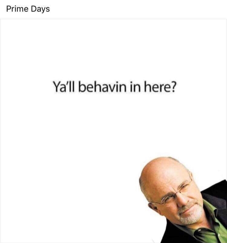 abacussolution7's tweet photo. Only a few hours left on Prime Day, I hope you all are saving big $$ but staying within budget!!! 🤣🤣🤣 #financialmemes #memes #primeday https://t.co/HVCvnH7pn9