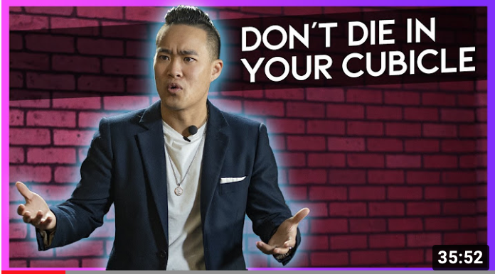 Death by Cubicle. 

Do you hate your #job?

Do your #employees secretly hate their work and you want the signs?

Watch New YGStage with Paul Kan Here:
youtu.be/ilGNyOsE8Dk