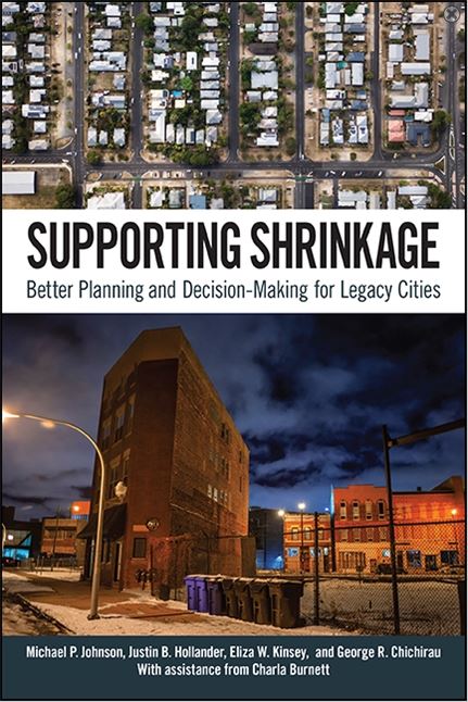 My book "Supporting Shrinkage: Better Planning and Decision-Making for Legacy Cities", with three co-authors, will come out on SUNY Press in July. More information at sunypress.edu/p-7052-support…; sample chapter available at works.bepress.com/michael_johnso….