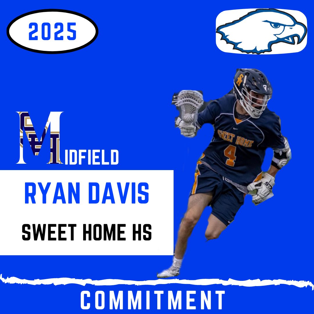 Coming in Hot!

Our 🔟th commitment for the 2021 class is Ryan Davis out of @sweethomevlax. 

A midfielder, with the athleticism to   catch Coach Carbery’s eye.  A player we are excited to have and develop alongside the rest of our 2021 Class!