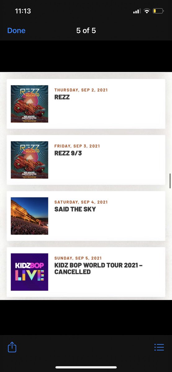 acdeck_'s tweet image. Unbelievable. They have the audacity to host some random ‘artist’ called “REZZ” twice, but cancel the Kidz Bop World Tour? Very displeased - I will be looking at other venues from here on out.  @RedRocksCO