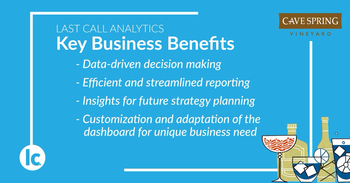 Last Call Analytics (@lastcalla) on Twitter photo The Last Call Dashboard has been instrumental in shaping the <a href="/CaveSpring/">Cave Spring Vineyard</a> sales representatives daily agendas by creating daily actionable insights allowing them to be more successful while in stores. Check out what else they have to say about us! hubs.ly/H0QP6mR0 The Last Call Dashboard has been instrumental in shaping the <a href="/CaveSpring/">Cave Spring Vineyard</a> sales representatives daily agendas by creating daily actionable insights allowing them to be more successful while in stores. Check out what else they have to say about us! hubs.ly/H0QP6mR0