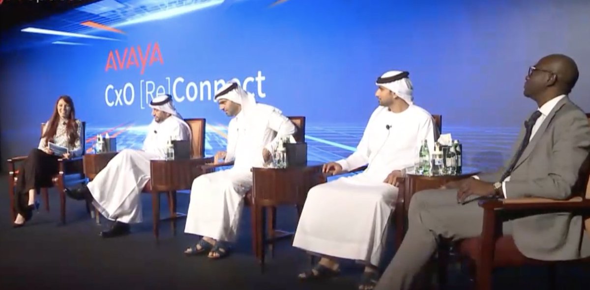 blairplez's tweet photo. Great panel of @Avaya_MEA customers discussing how @Avaya helped them adapt to the changes in the past 18 months. #CXOReconnect #ExperiencesthatMatter ⁦ https://t.co/QbcqcwrLZQ