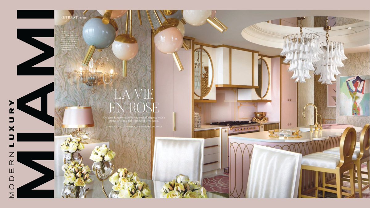 lorimorrisinc's tweet photo. "Designer Lori Morris offers up coastal elegance with a pastel twist in a Bal Harbour sky residence"- @Miamimagazine
Read the full feature here - https://t.co/UsLHXJSVYD
#LoriMorris #miamimagazine #interiordesign #interiordecor #interiorstyling #interiordesigner #architecture https://t.co/J6pSp2gSlZ