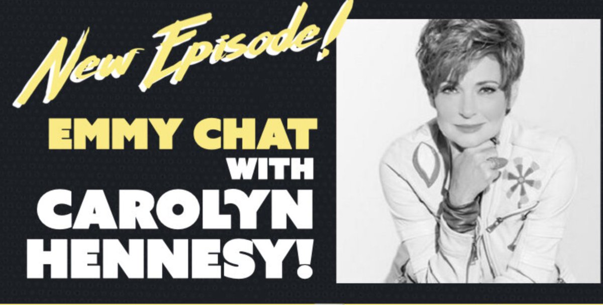 Our dear friend @carolynhennesy joins us to talk about her latest EMMY nomination! Steve and Bradford also catch up after not seeing/talking for almost a week!!! Imagine that! youtu.be/cSbHr_Qn5XI