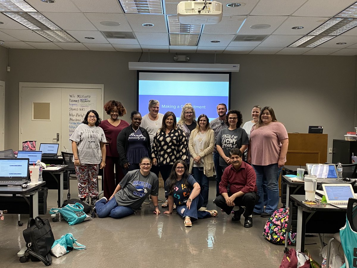 rcumsu's tweet image. We had this fantastic group with us last week for AP Computer Science Principles training. Thanks for coming!

#CSforAll
#CS4MS