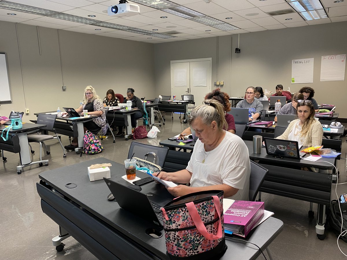 rcumsu's tweet image. We had this fantastic group with us last week for AP Computer Science Principles training. Thanks for coming!

#CSforAll
#CS4MS