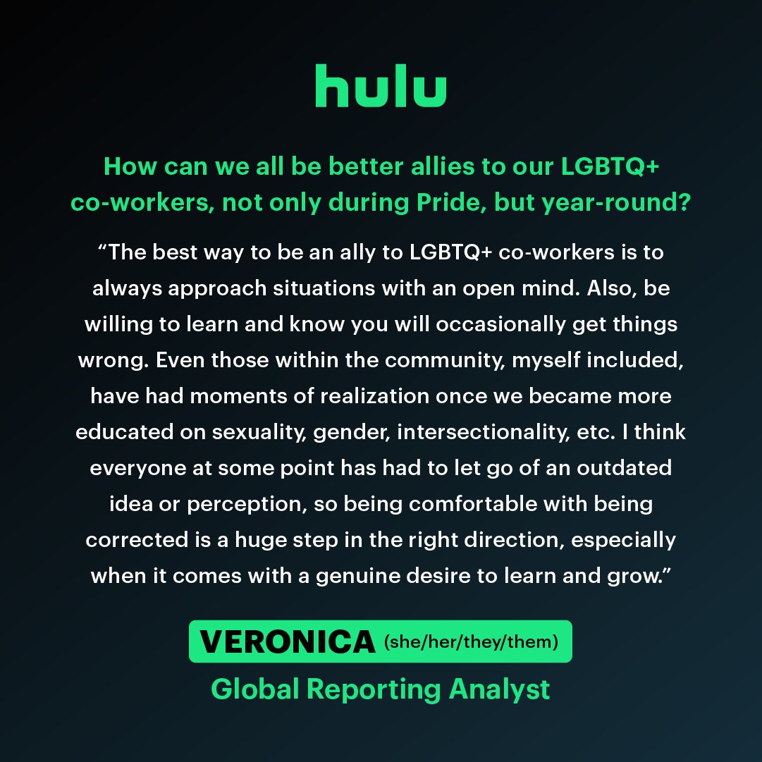 Life At Hulu tweet media