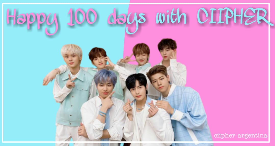 ciipher_arg's tweet photo. ¡Happy 100 Day's With Ciipher!!
Estamos felices de que ya sean 100 días que estamos junto a Ciipher y por esto mismo, ya es motivo para festejalo y esperamos pasar muchos más días, meses y años junto a ellos.
#100DaysWithCiipher
#어느새_많이_커버린_우릴봐
#싸이퍼_백일_잔치 https://t.co/V3LItHXALC