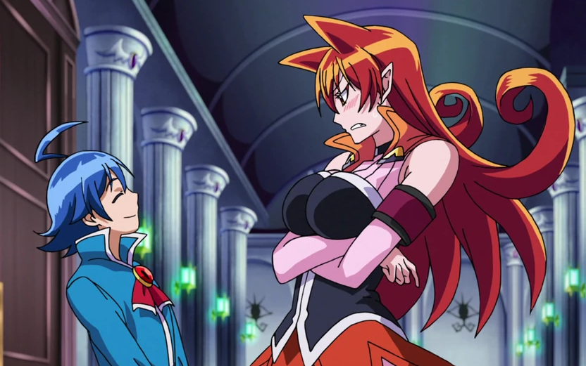 Suzuki Iruma and Azazel Ameri from Welcome to Demon School Iruma