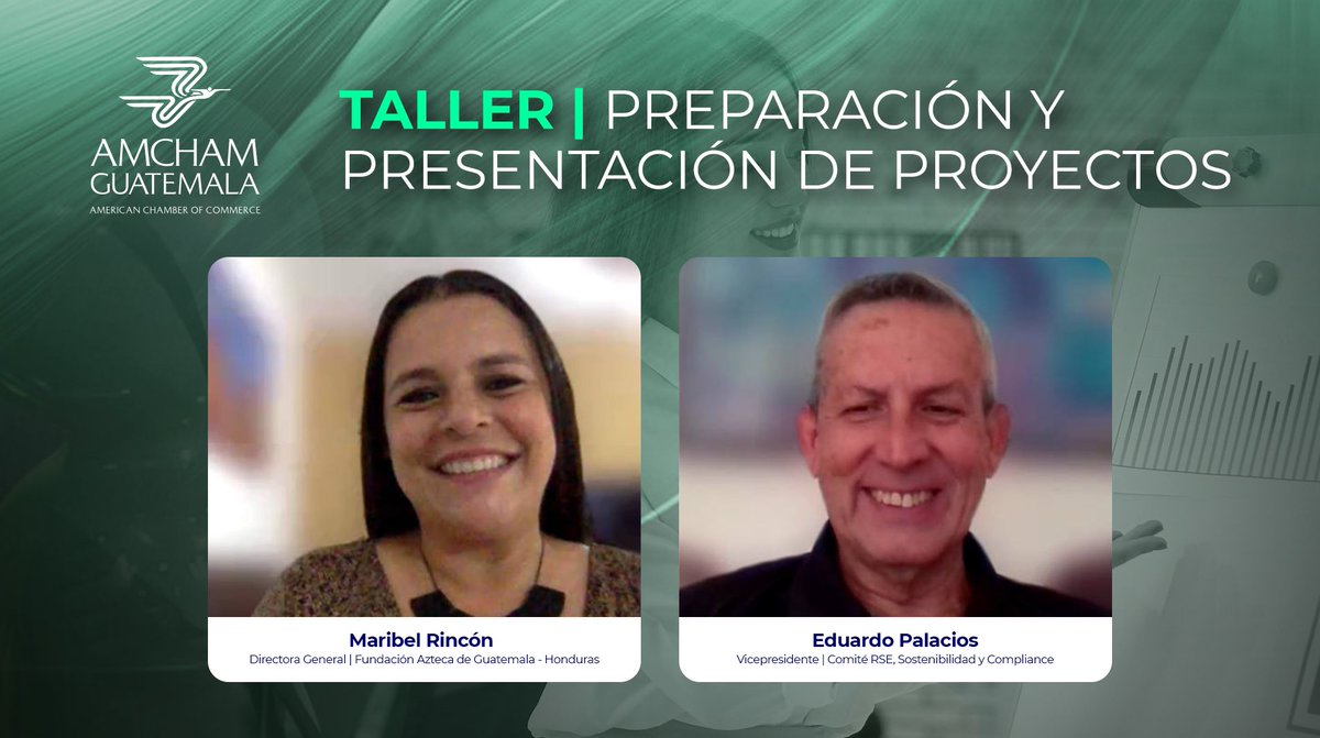 AmChamGT's tweet photo. #ReconocimientoSostenibilidadEmpresarial | Maribel Rincón de @fazgua nos comparte su experiencia en la presentación y preparación de proyectos para que sean exitosos y tengan mayor credibilidad para poder llevarlos acabo. https://t.co/dsCKfEiNL5