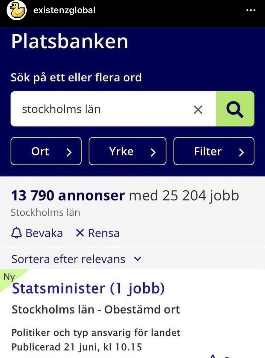 ohsnapitzjulia1's tweet photo. ✨Lycka till✨

Känns bra att random snubbar i mina DM’s tror på mig som statsminister iaf. https://t.co/QCuattMvD3