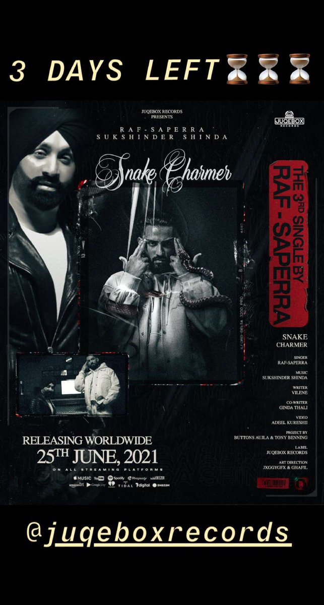 3 DAYS LEFT!!! SNAKE CHARMER🐍 
<a href="/RafSaperra/">Raf-Saperra</a> x <a href="/SukshnderShinda/">Sukshinder Shinda</a>