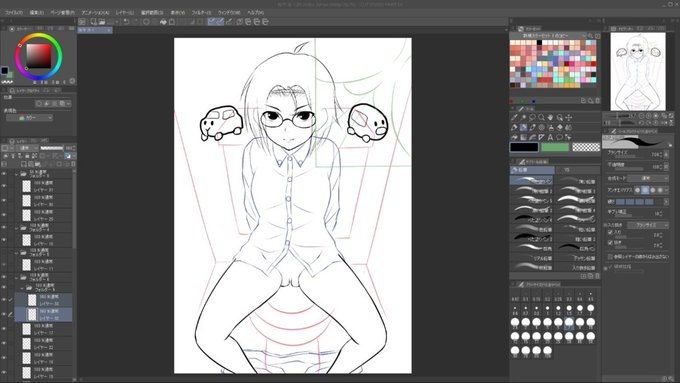 ライブでここまで進みました #今日のライブ進捗 https://t.co/JsIIju61rU 