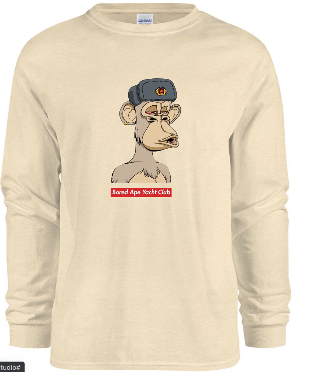 smartalec_eth's tweet photo. Thinking about making some Commie Ape T’s 👀👀👀 RT if interested 😈 #BAYC #CommieApe #HypeBeastApe https://t.co/hHEBghSdo4
