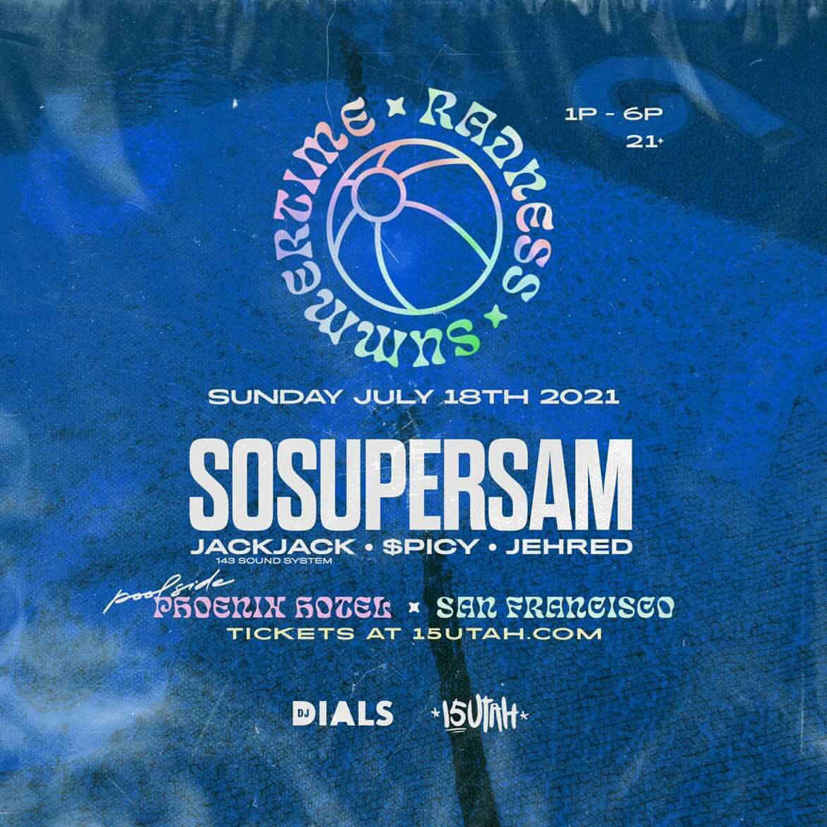 excited af to spin at pheonix hotel for <a href="/sosupersam/">samantha duenas</a> ‘s party w/  <a href="/dj_jehred/">DJ Jehred</a> + @essjackjack !!! 🏖❤️‍🔥 hope to see u there !!

🎟 : 15utah.com