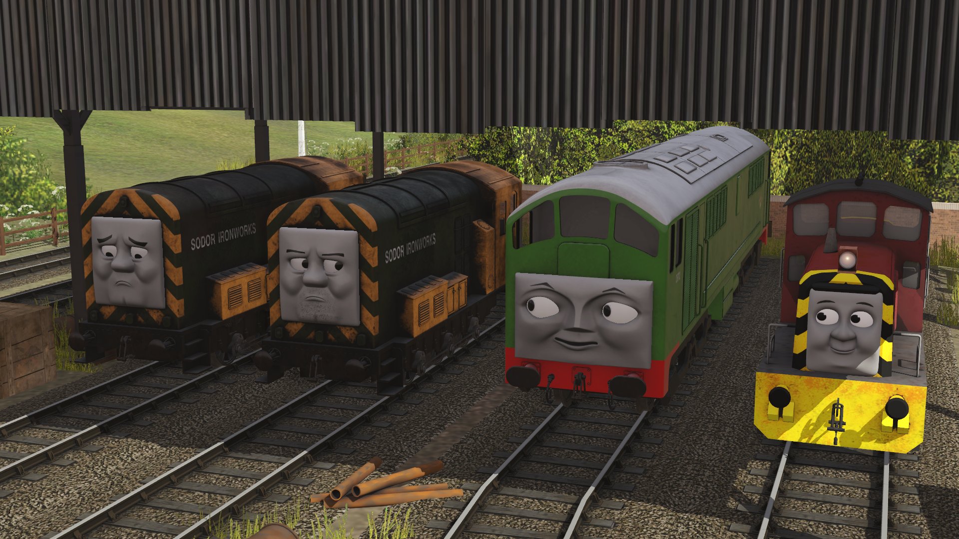 HO)58812 Iron 'Arry Sodor Ironworks未開封 Iron 'Arry