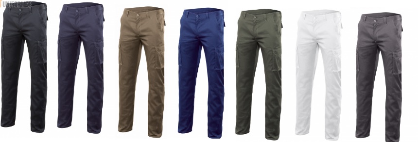 PANTALÓN MOD 103002S VELILLA.

Pantalón unisex, corte slim fit, con cierre central de cremallera y botón, cinturilla elástica y 6 bolsillos.

Composición: 46% ALGODÓN - 38% EMET - 16% POLIÉSTER

Disponible en una amplia gama de colores.