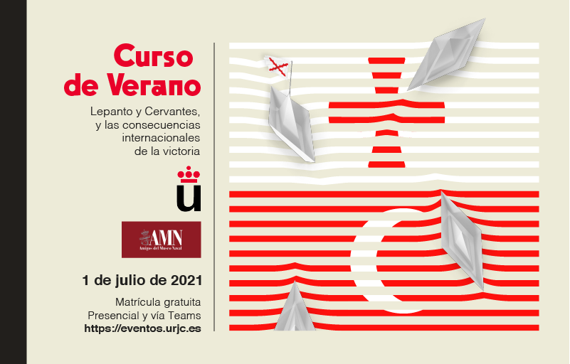 Muy interesante! 1.07/9h <a href="/urjc/">URJC</a>, "Lepanto y Cervantes". Amigos Museo Naval. Armamento, Cervantes, experiencia de llanto, infancia al cautiverio... Cristina del Prado, Alfredo Alvar, José Manuel Sanjurjo, José Manuel Azcona, Dr. Anciones, Alejandro Klecker. eventos.urjc.es