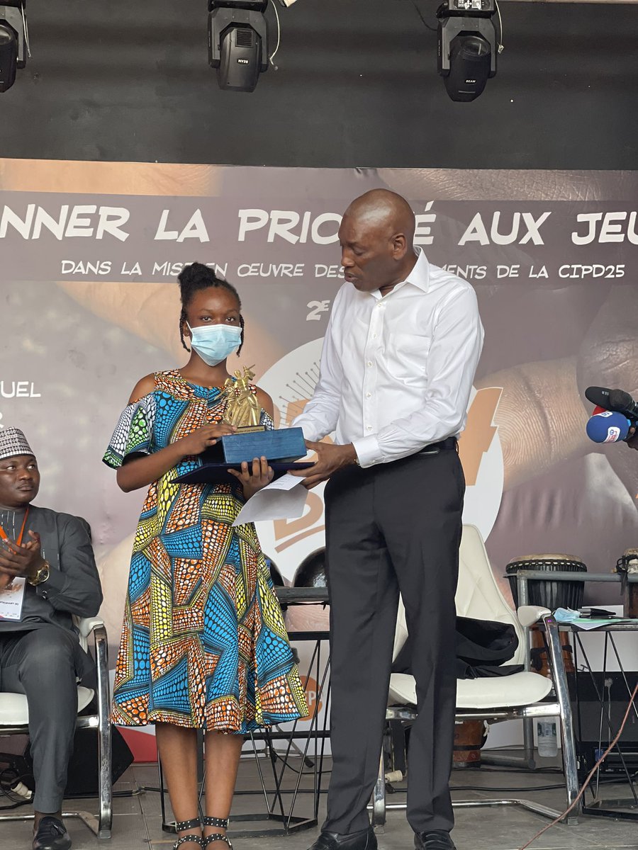 eugene_kongnyuy's tweet photo. RT mabinguengom1 "RT @poet_vicky: Wowwww!
Today I was awarded in Dakar as #Girlpower and #masterofwords for young people in Africa

Thank you @mabinguengom1 
Thank you @AfriYAN24 
Thank you @kimevadickson 
Thank you @Atayeshe 

Thank you all for beli… https://t.co/az8zvAKO1W"