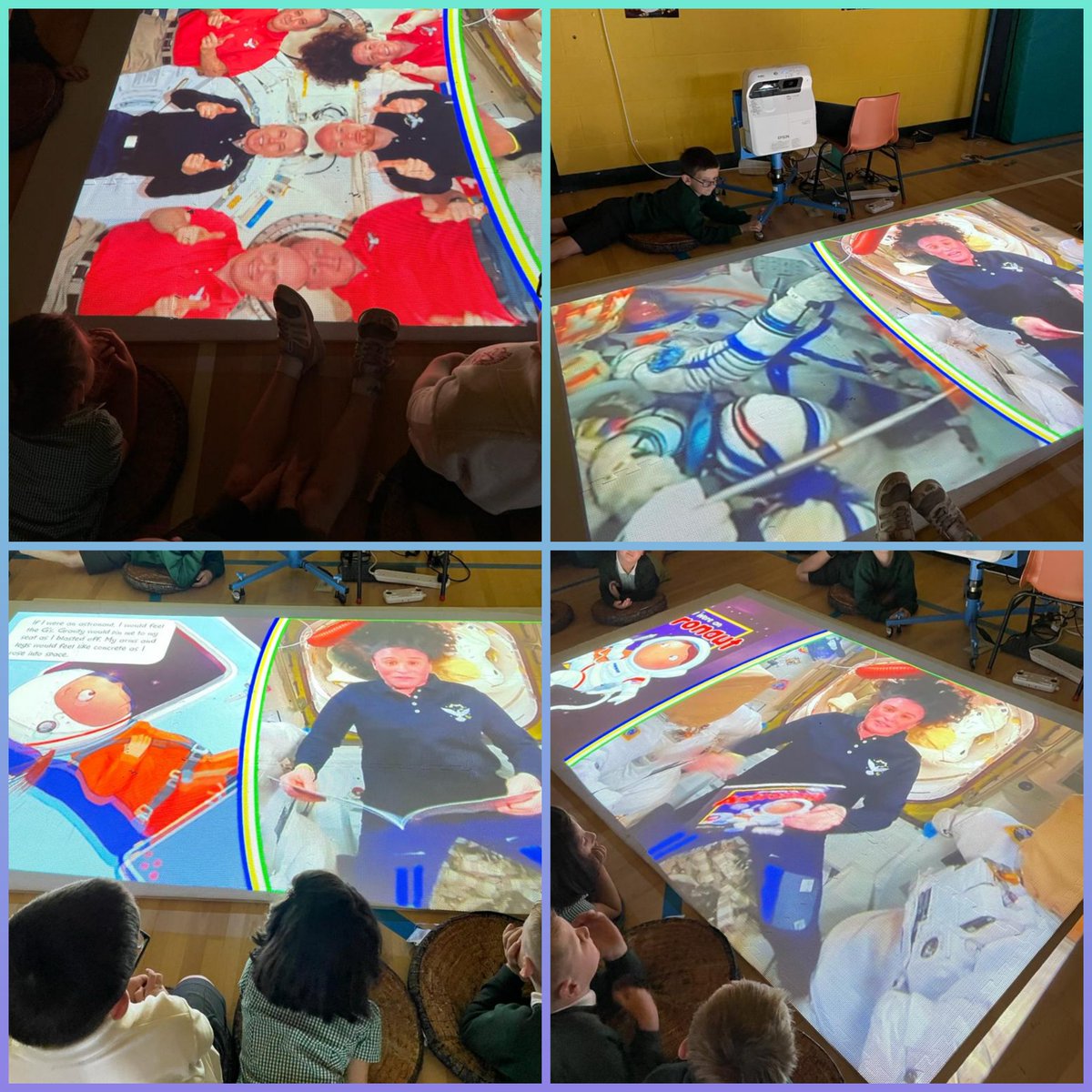 StPatricksTroon's tweet photo. P1 had an Out of this World Day! We used the duo flip to look more closely at the planets and the sun. We sang songs and even had a story read to us by an astronaut in the International Space Station. 
🚀👩‍🚀👨‍🚀⭐️@ails_04 @SACTechDigital
@AJOBPickard @Efficient_is #duoflip #Epsom https://t.co/RT6pfBcXZL