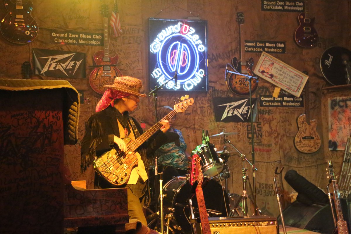 morgan_freeman's tweet photo. Happy 20th Anniversary to Ground Zero Blues Club. Clarksdale, Mississippi is literally, where the blues were born. https://t.co/1MVNI10aQi