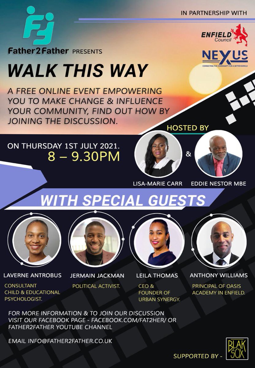 Father2fatherUk's tweet photo. Joining the WALK THIS WAY panel @JermainJackman. For you singers he won’t be telling you how to win The Voice but he WILL talk about how to become involved in politics from a grassroots level to the top. Be the change you want to see. #politics #inspire #rolemodel #mentoring https://t.co/xjJa5GM4sP